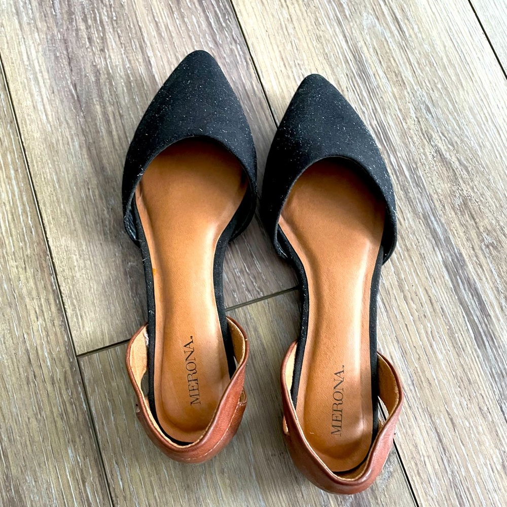 Pointy toe flats - size 8.5 - NWOT